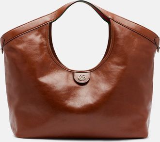 Gucci Gucci Giglio Large leather tote bag