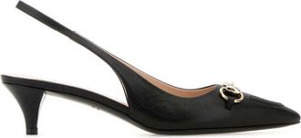 Gucci 45mm Leather Pumps