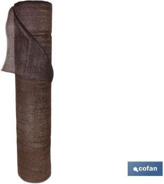 cofan Malla Ocultaci&oacute;n Marr&oacute;n 90% / 120 Grs - 1 X 50 Mts, Malla De Sombreo Para Protecci&oacute;n De Terrazas O Jardines. La Malla De Sombreo Tiene Diferentes Usos