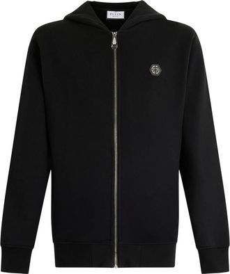 Philipp Plein Zip Basic Hoodie