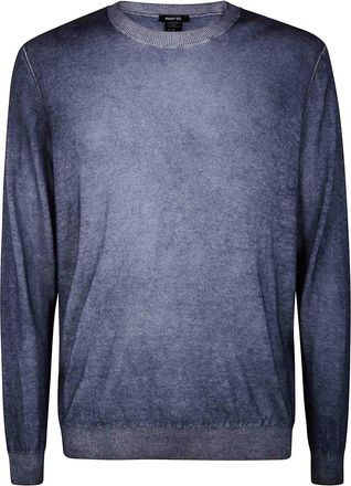 Avant Toi Cashmere And Wool Round Neck Pullover