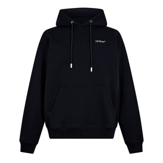 Off-white Mens Off White Vnsh Arrw Skt Hoody in Black/Pink - Size Large