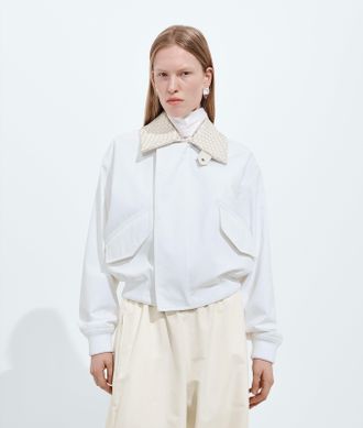 Bottega Veneta Giacca in cotone - Bianco - Donna - 36