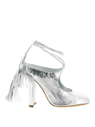 Dries Van Noten Laminated Leather Mules