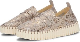 Ilse Jacobsen Womens Tulip 3868 Sneaker Shoe In Wheat
