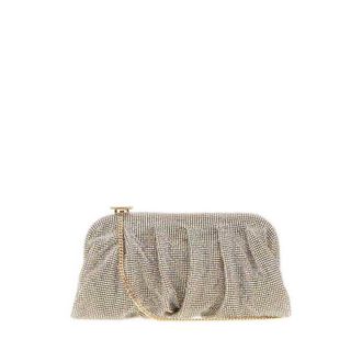 Benedetta Bruzziches Embellished Fabric Large Venus Clutch Chapelloise Borse A Mano