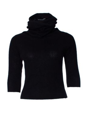 Joseph cashmere top with extra long turtleneck