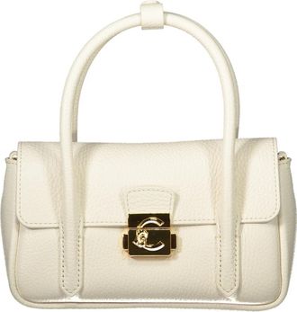 Coccinelle Mini C-Me Lock Bag - Dames - Handtassen - Wit - ONE Size - Leer - Tassen