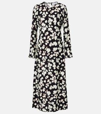 Proenza Schouler White Label Waverly twill midi dress
