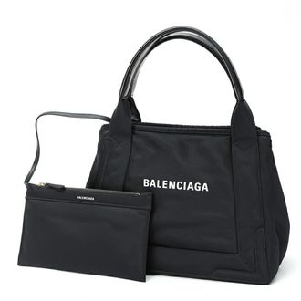 Balenciaga Black Nylon Tote Bag (Pre-Owned)