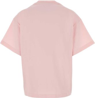 Jil Sander Womens Cotton Jersey T-Shirt Pink