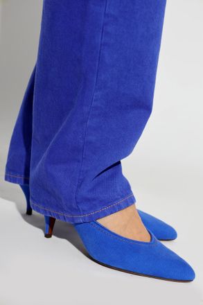Versace Heeled Shoes Tina, Womens, Blue