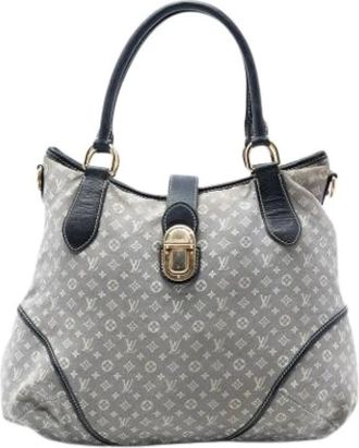 Louis Vuitton Pre-owned Handbags, female, Gray, Size: ONE SIZE Pre-owned Elegie Bag