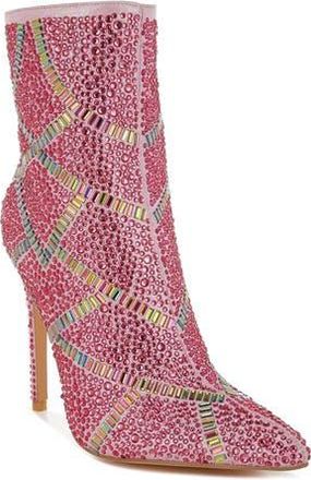 Rag & Co. High Roller Water Repellent Pointed Toe Bootie in Fuchsia at Nordstrom Rack, Size 10