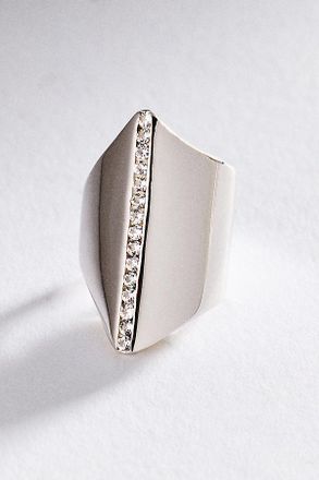 Awe Inspired Shield Ear Cuff