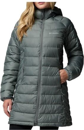 Columbia Powder Lite II Mid Jacket Mantel f&uuml;r Damen | grau