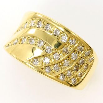 C&A Yellow Gold Yellow Gold (18K) Band Ring (Pre-Owned)