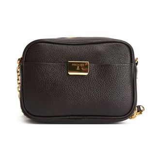 Patrizia Pepe Borsa a tracolla All Day in pelle con catena - - Bags - Donna - Marrone - ONE SIZE