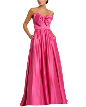 Mac Duggal Strapless A-Line Ballgown