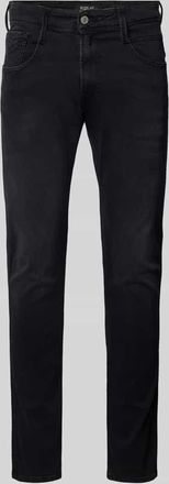 Replay Slim Fit Jeans ANBASS in Dunkelgrau, Größe 29/32
