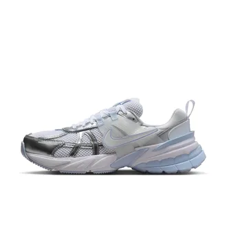 Nike Womens V2K Run Shoes with Reflective Accents in White | FD0736-119
