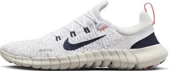 Nike Mens Free Run 5.0 Road Running Shoes in White | CZ1884-103