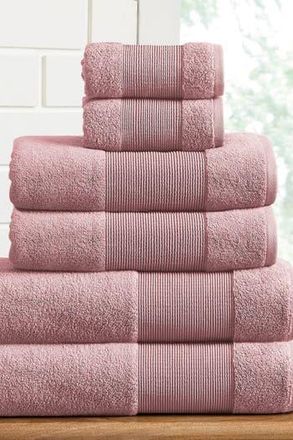 Modern Threads Air Cloud 6-Piece Towel Set in Pink at Nordstrom Rack