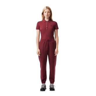 Lacoste Dames/Dames Regular Joggingbroek (Bourgondi&euml;)