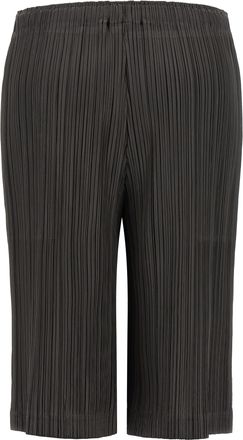 Pleats Please Issey Miyake Bermuda Shorts - Gray