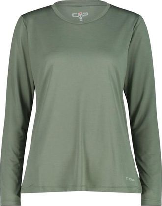 F.lli Campagnolo L/S Jacquard T-Shirt Funktionsshirt f&uuml;r Damen | gr&uuml;n/oliv