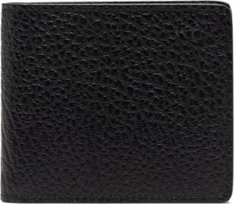 Maison Margiela Black Textured Bifold Wallet