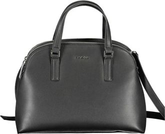 Calvin Klein Tassen, Dames, Zwart, ONE Size, Polyester, Handbag