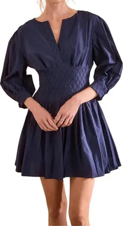 Hunter Bell Siri Dress In Navy