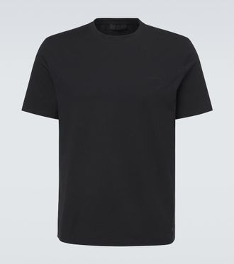 Prada Cotton-blend jersey T-shirt
