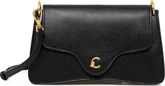 Coccinelle C-Me Calf - Dames - Schoudertassen - Zwart - ONE Size - Leer - Tassen