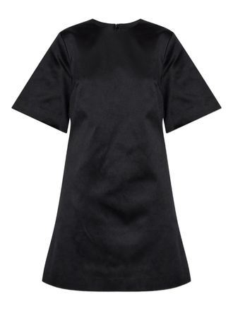 By Malene Birger Harperz mini-jurk met korte mouwen - Zwart