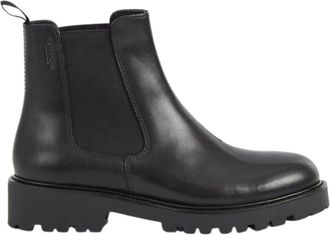 Vagabond Kenova Zwarte Chelsea Laarzen - Dames - Chelseaboots - Zwart - 36 EU - Leer - Schoenen