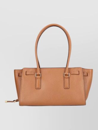 Michael Kors structured cross-body bag and charm