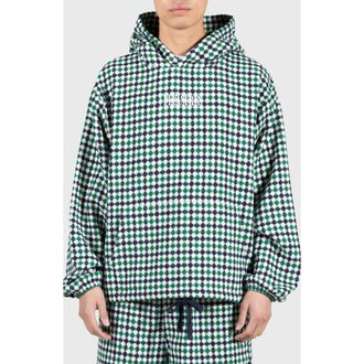 Pleasures Misquote Oversize Hoodie in Navy at Nordstrom, Size Xx-Large