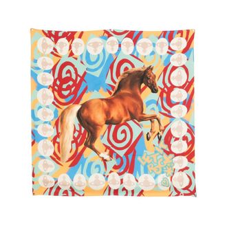 Vivienne Westwood Silky Scarves, female, Multicolor, Size: ONE SIZE Silky Scarf