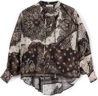 Motivi Mujer, Blusas y Camisas, Marr&oacute;n, Talla: M