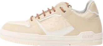 GCDS Sneaker - Heren - Sneakers - Beige - 40 EU - Leer - Schoenen