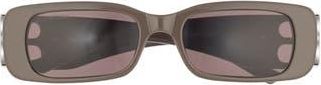 Balenciaga 51mm Square Sunglasses in Brown Silver Grey at Nordstrom Rack