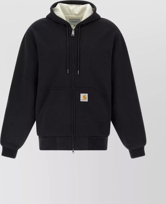 Carhartt Work in Progress hooded sweatshirt featuring kangaroo pocket