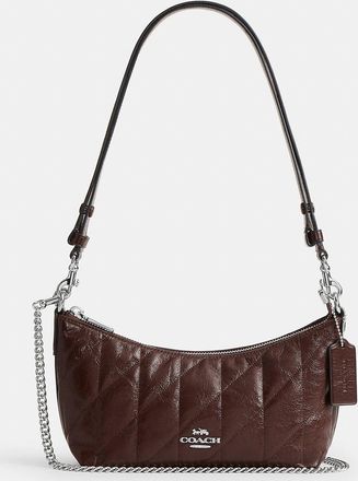 Coach Caitlin Shoulder Bag With Quilting