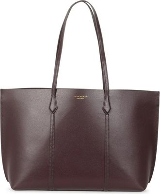 Tory Burch Perry Tote - Dames - Shoppers - Bruin - ONE Size - Katoen - Tassen