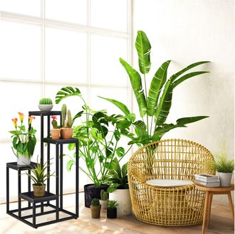 Relaxdays Pflanzentreppe »mit«