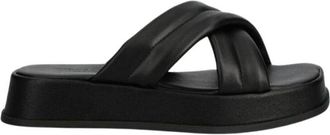 Marc O'Polo Slippers - Dames - Sandalen - Zwart - 41 EU - Schoenen