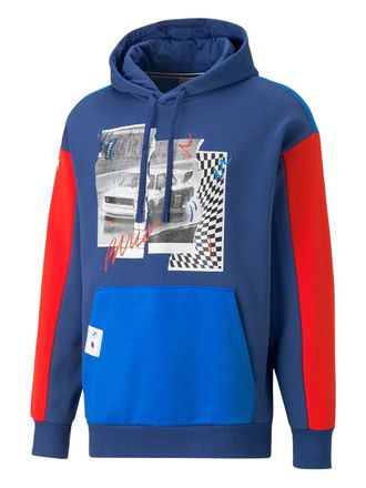 Puma x BMW Motorsport Felpa con cappuccio - Blu