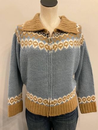 Woven Heart Womens Periwinkle Sweater In Blue